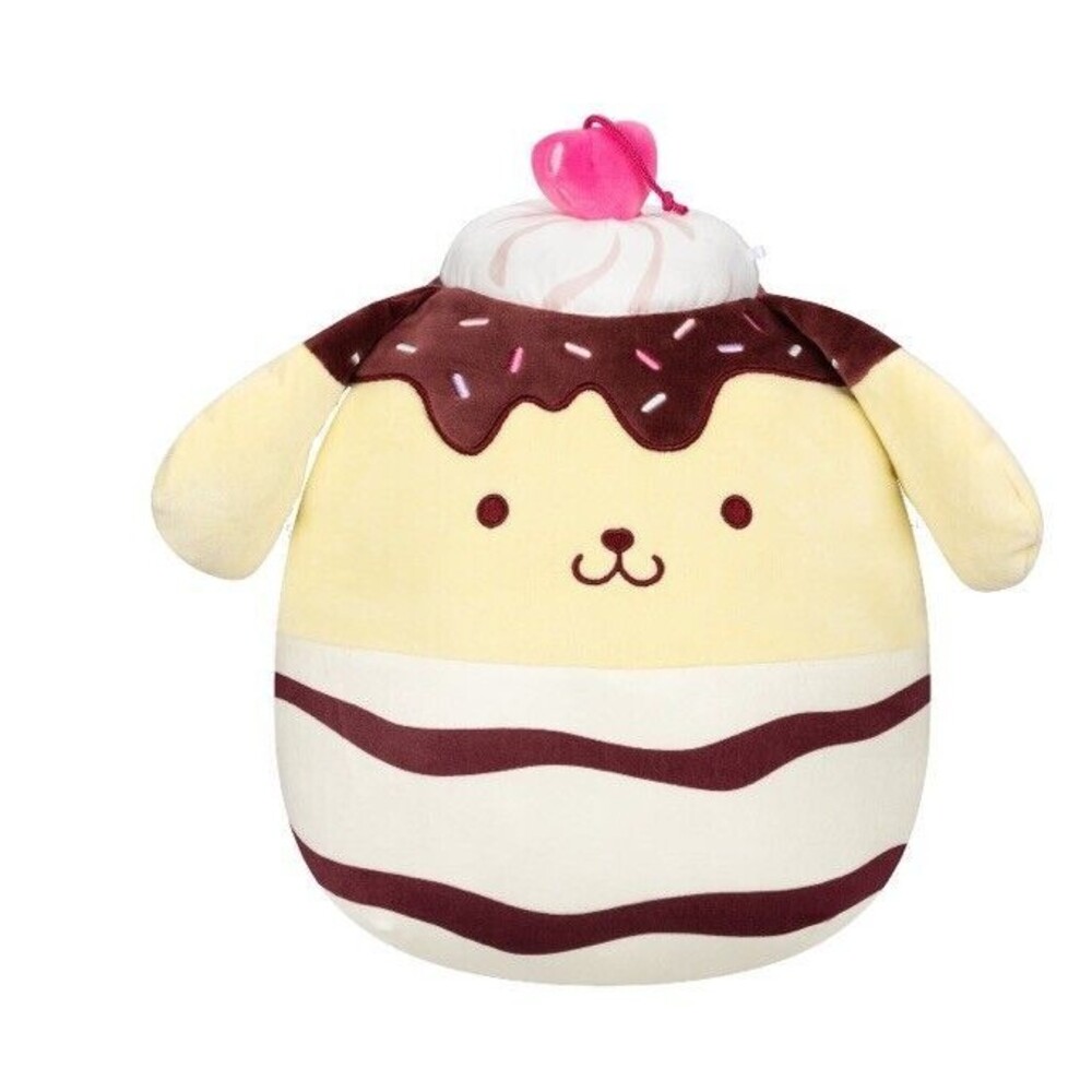 Squishmallows Plush Sanrio 12” Pompompurin Medium Plush - NWT